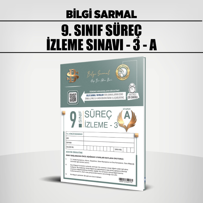B.SARMAL 09.SINIF SÜREÇ İZLEME (SİS) 3-A - 25-26